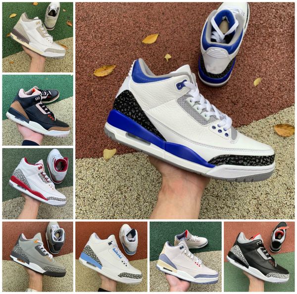

3 3s jumpman racer blue mens basketball shoes desert elephant kumquat cardinal red white cement black cat georgetown neapolitan dark mocha