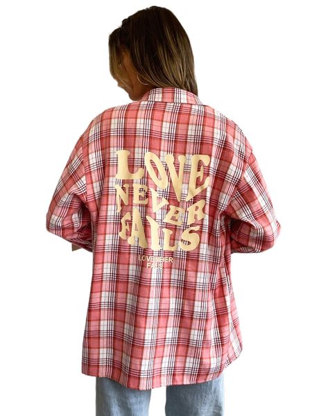 

plaid & slogan graphic drop shoulder blouse a5wt#, White