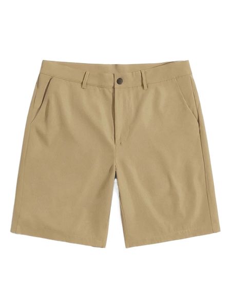 

romwe guys zip fly shorts 06kh#, White;black