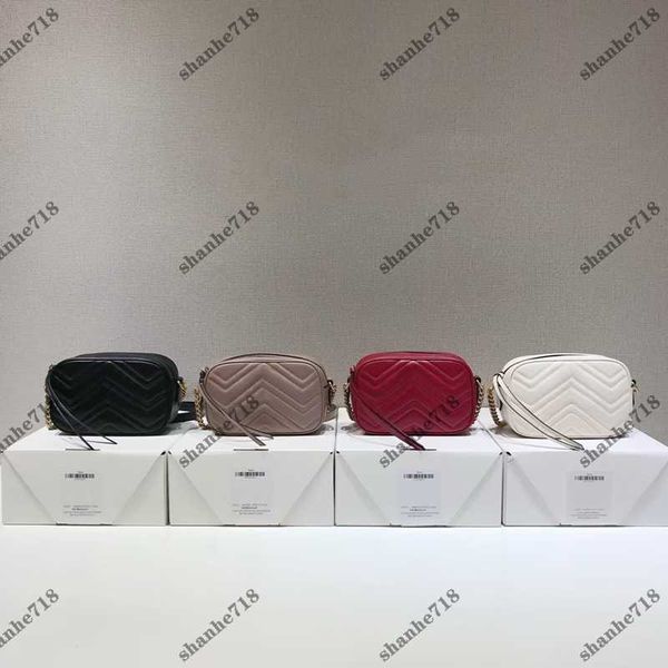 

real cowhide marmont camera bag women shoulder crossbody bags designer handbags luxury lady purses mini totes clutch wallets