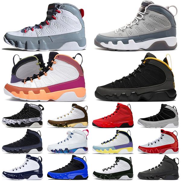 

fashion jumpman 9 basketball shoes trainers 9s fire red mens change the world dark charcoal university gold men sneakers sports chile red pa