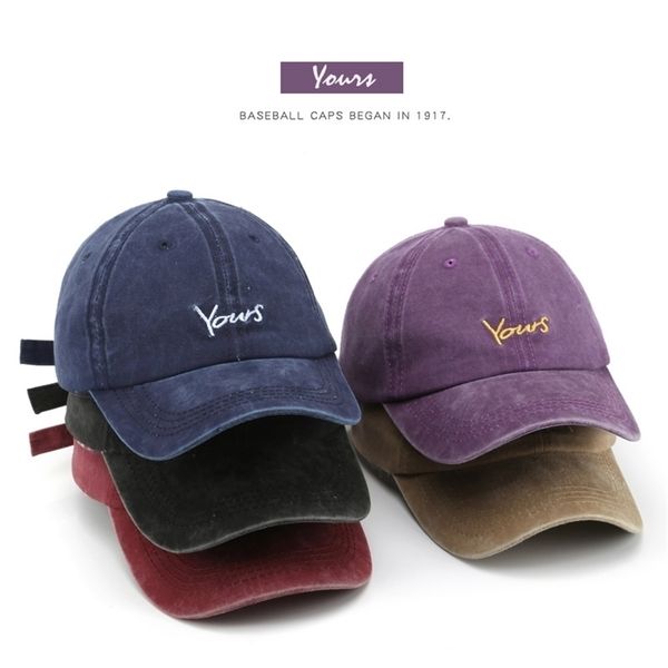 

bisbol katun pudar slecplankton untuk pria dan wanita retro kasual pantai musim panas bordir "milik anda" 220618, Blue;gray