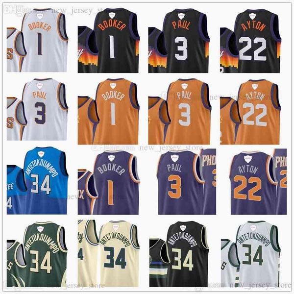 

1 2021 finals patch devin booker chris 3 paul basketball jerseys 22 deandre 34 giannis ayton antetokounmpo jersey valley black city white gr