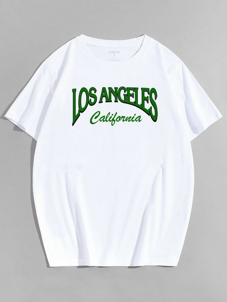 

men letter graphic tee t3uj#, White;black