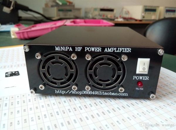 Circuitos integrados 1 PCS montado mini 100W HF amplificador de potência shortwave