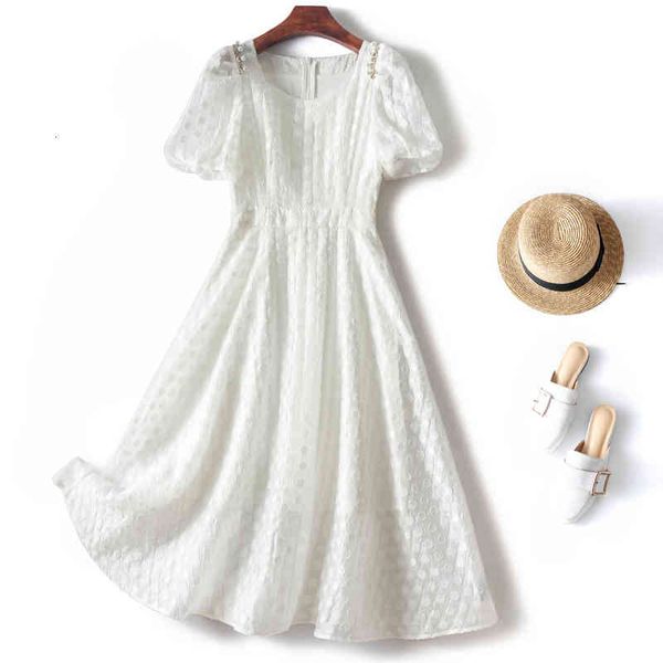 

casual dresses french original single cut standard export foreign trade counter withdrawal discount light luxury tail goods summer high wais, Black;gray