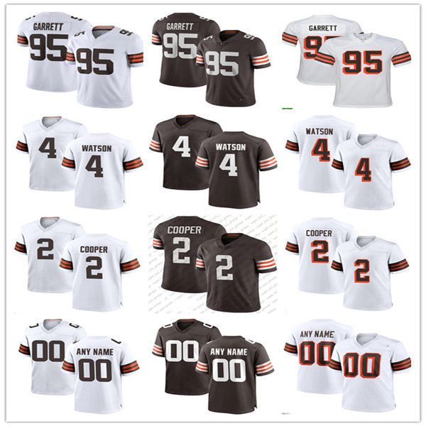 

custom 2 amari cooper 4 deshaun watson 95 myles garrett 24 nick chubb 28 jeremiah owusu-koramoah 21 denzel ward 13 corey bojorquez 18 david, Black;red