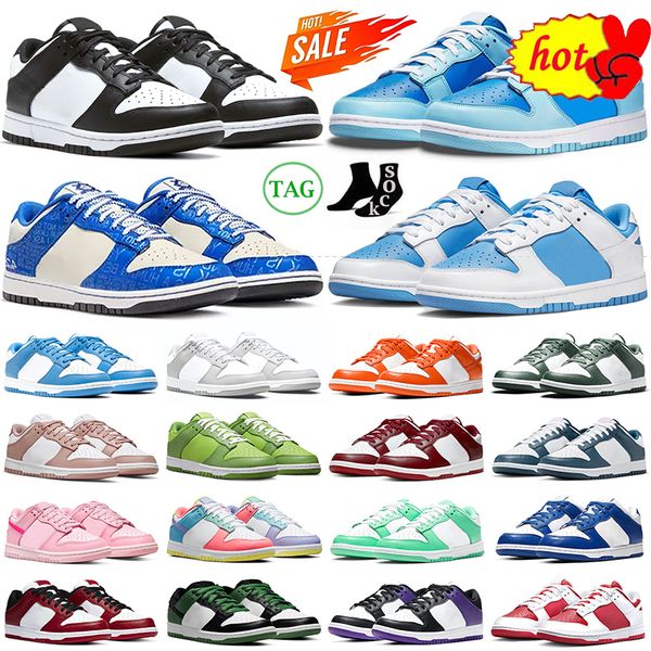 

sb boots running shoes men women panda triple pink reverse unc argon white black team green mummy g
