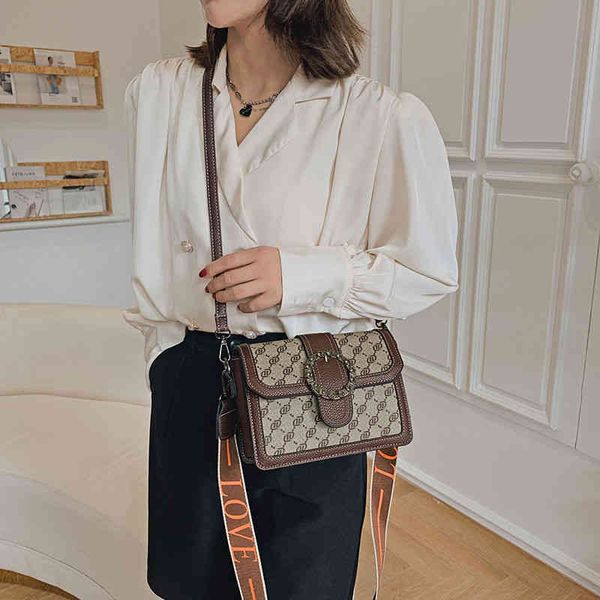 

shangxin women's fashion net red square versatile one shoulder messenger bag korean texture small bags