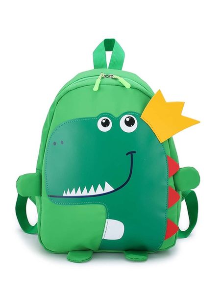 

boys cartoon appliques backpack she