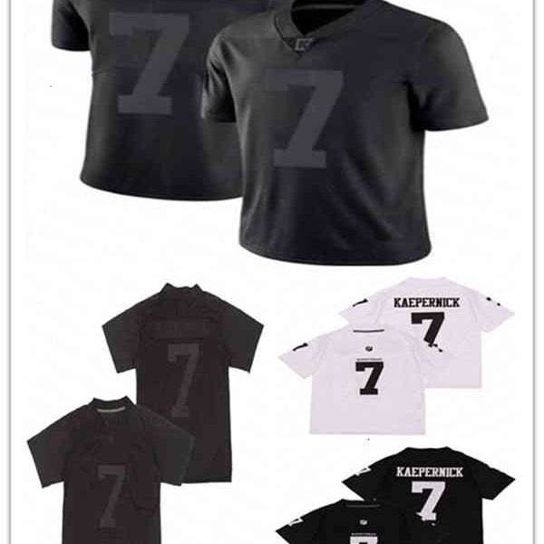 Chen37 Maglia da calcio Colin Kaepernick Icon 2.0 da uomo True to #7 IM WITH KAP IMWITHKAP Maglia cucita