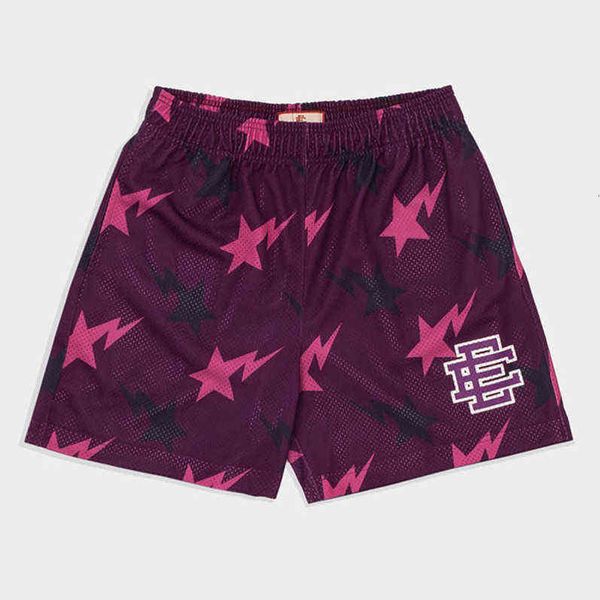 

eric emanuel ee basic short new york city skyline brand men's casual shorts fitness women summer sandbeach gym workout mesh basketball, White;black