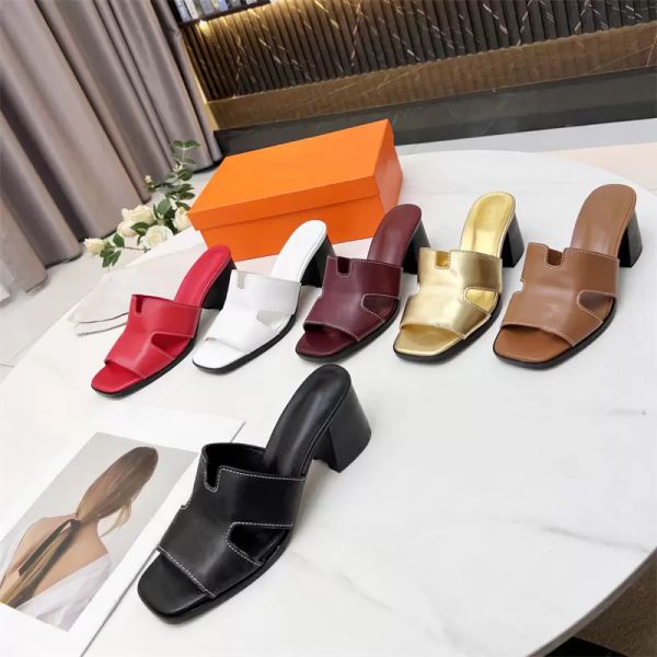

2022 new fashion casual slippers sandals op14 low heel square flat embroidered check color open-toe single line beach slippers outdoor women, Black
