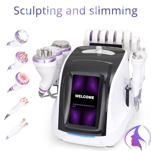 

new 80k cavitation 6 in 1 ultrasonic lipo cavitation rf vacuum therapy machine