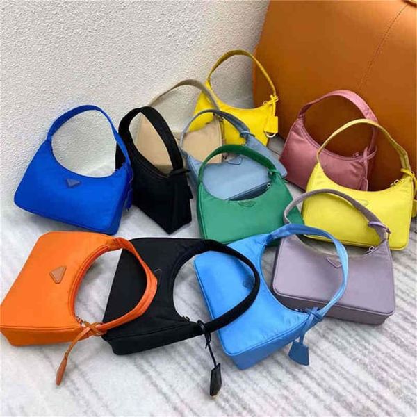 

luxurydesigner 10 colors re-edition 2000 tote nylon leather shoulder bag luxury women's crossbody bags handbag317k