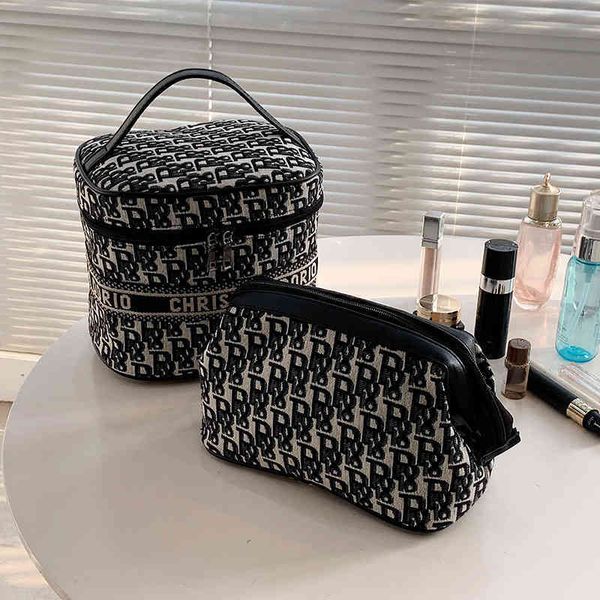 

fashion bag net red same type high barrel large capacity cosmetic tikt