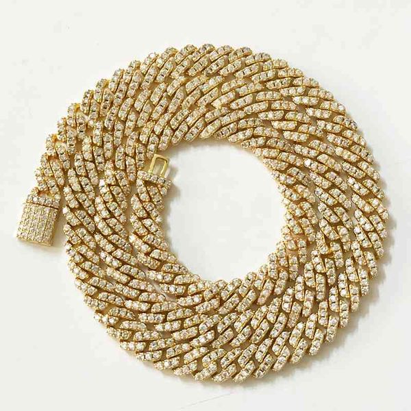 

6mm small cz chain mini cuban link chain necklace, Silver