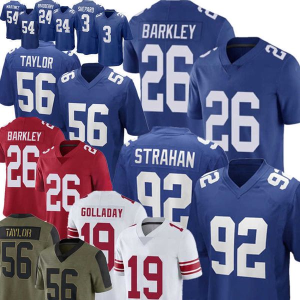 

custom jerseys 26 saquon barkley jersey strahan lawrence taylor sterling shepard football blake martinez kenny golladay jabrill peppers kada