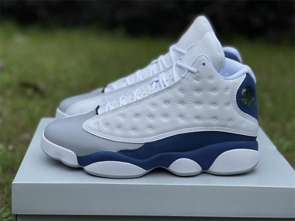 

brand shoes og jumpman 13 13s xiii basketball french blue men athletic sport sneakers 40-47.5
