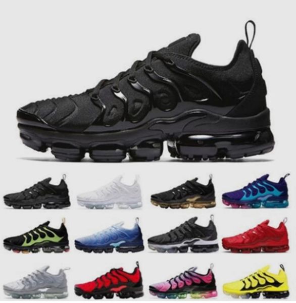 

2022 tn plus men women running shoes triple red black barely volt tennis ball atlanta berry royal fresh hyper blue mens trainers outdoor air, Black;brown