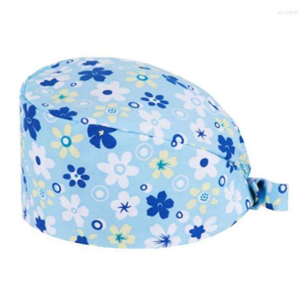 Beanie/Skull Caps Summer Fashion Ladies Hat Puzzle Free Size Donna Print Work Cappelli regolabili semplici professionali per professionisti femminili22