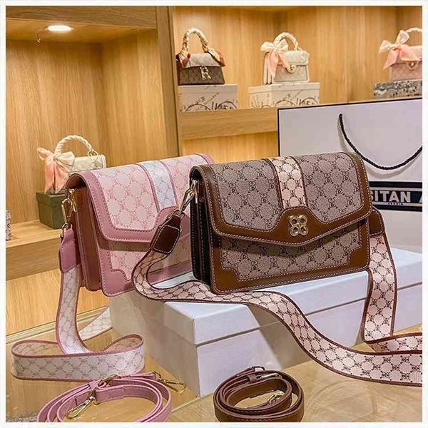 

80% off handbags sale online minority printed fashion versatile one shoulder bag high sense of foreign small square bag