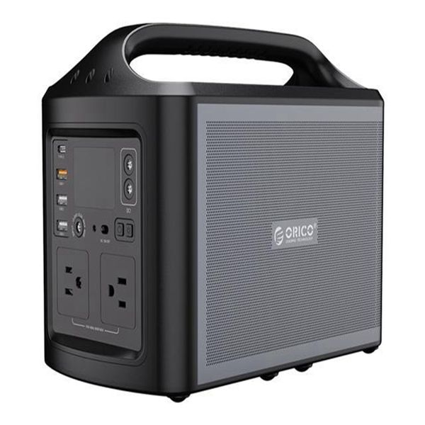 

500w peak portable power station 500wh solar outdoor generator 156000mah/3.6v with 110v ac outlet/2 dc ports/4 usb ports