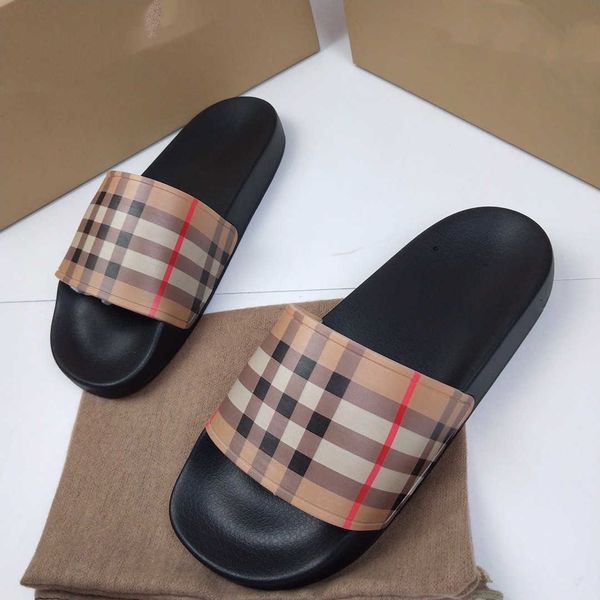 

sandals 2021 luxury sandals designer woman slipper summer fashion jelly slide high heel slippers brand casual shoes womens leather, Black
