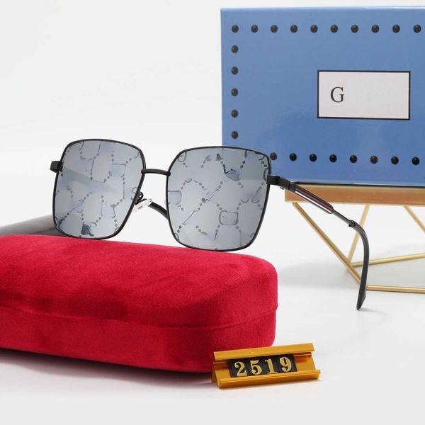 

fashion designer g sunglasses round full flame glasses spectacle lens with pattern muti colors for man and women, White;black