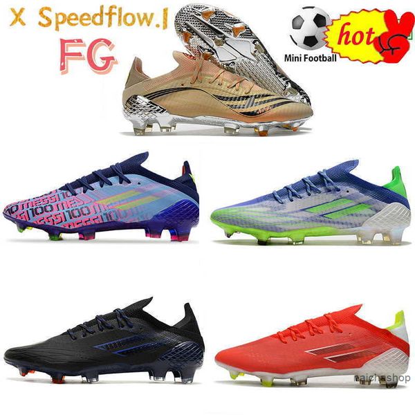 

2022 x speedflow 1 fg soccer shoes men football shoe khaki black red multi color blue volt mens designer sports sneakers