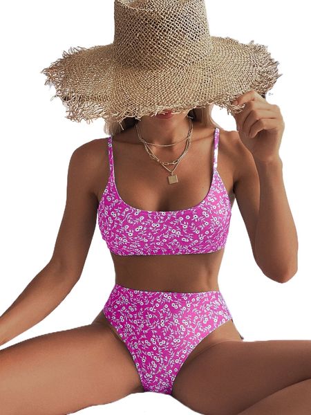 

ditsy floral bikini swimsuit g0xq#, White;black