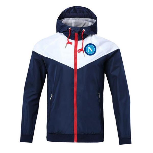 

ssc napoli 2020 sweatshirt hoodie men jacket coat long sleeve with logo autumn sports zipper windcheater designer mens clothe2893, Black;brown