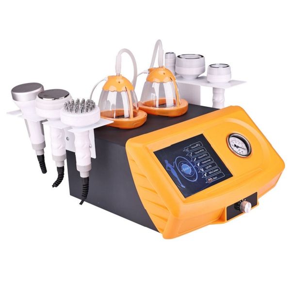 

2 in 1 slim equipment 80k cavitation rf xl extra cups butt vacuum therapy buttock and breast enlargement machine