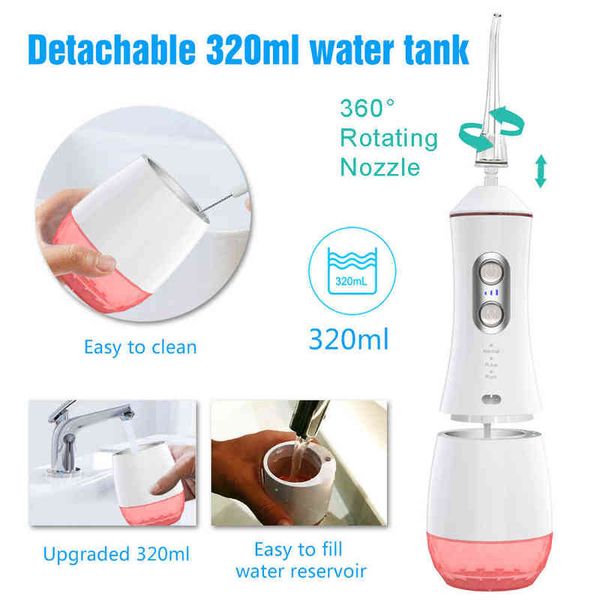 

oral care cleaning water dental floss household orthodontic teeth portable washing machine electric machine 220625