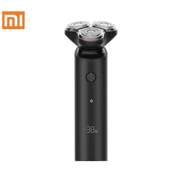 

original mijia electric shavers s500 for men 3d floating triple blade dry wet main-sub dual turbo 0314