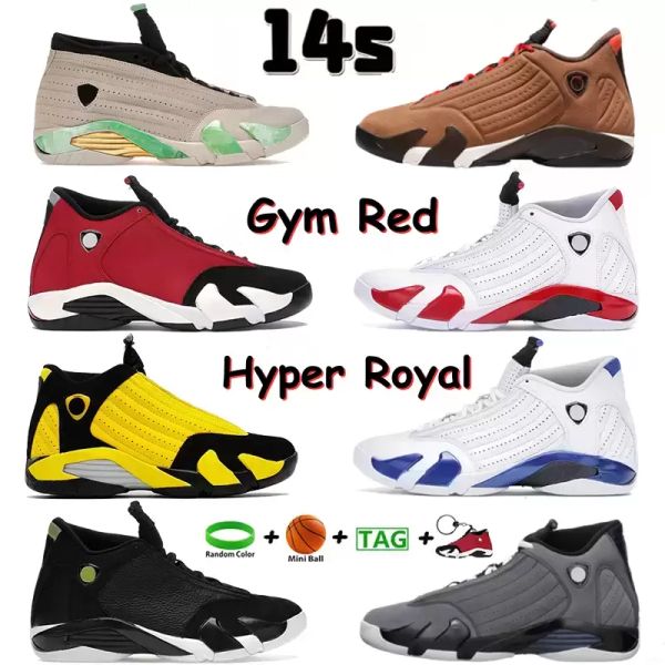 

2023 jumpman 14 14s fortune winterized mens basketball shoes university gym red lipstick thunder black toe indiglo candy cane reverse varsit