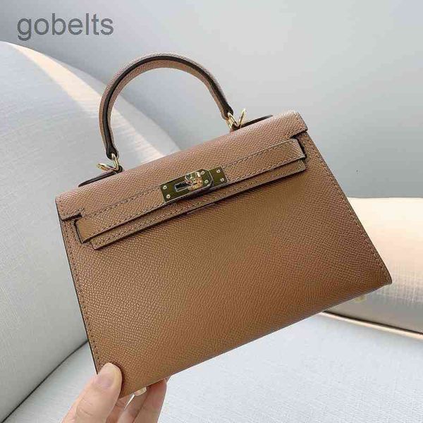 

2022 designer bags crossbody bag women's new red super mini leather pattern second generation kellies slanting one shoulder handbagbirk