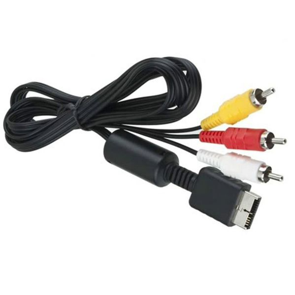 1,8M Multi Component Audio Video AV Cable до 3 RCA -шнура для Sony PlayStation PS2 PS3 System Games Console