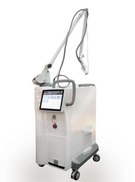 

metal tube rf fractional co2 laser vaginal tightenrejuvenation skin repair lift anti againg acne scars streckth marks removal shrink pores, Black