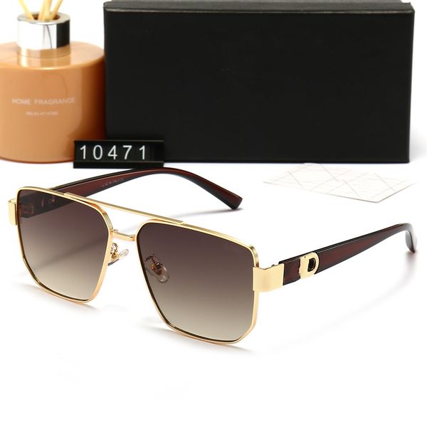 

new styleluxury sunglasses polaroid lens designer womens mens goggle senior eyewear for women eyeglasses frame vintage metal sun glasses wit, White;black