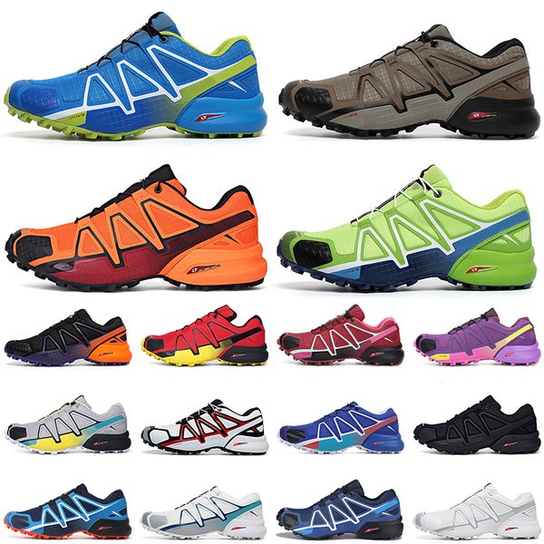 

authentic speed cross 4 cs breathable flat running shoes purple green pink red black white outdoor men's women's trainers jogging