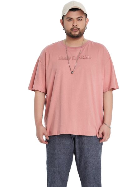 

men slogan embroidered drop shoulder tee f6uc#, White;black