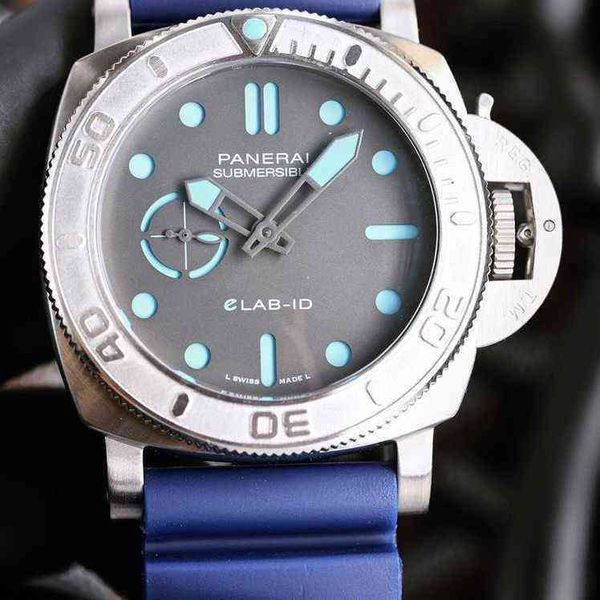 

peinahai pam01225 stealth series metal glass wristwatch with imported fully automatic mechanical movement, Slivery;brown