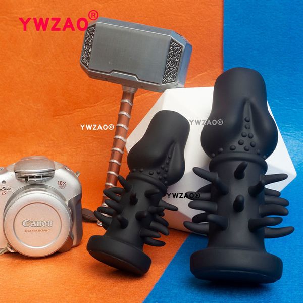 Ywzao Men Prostate Massager Секс-игрушки Товары эротические фаллоимитаторы силиконовые для взрослых 18 бдсм женщин интимные анальные штекерные шарики G72 220324