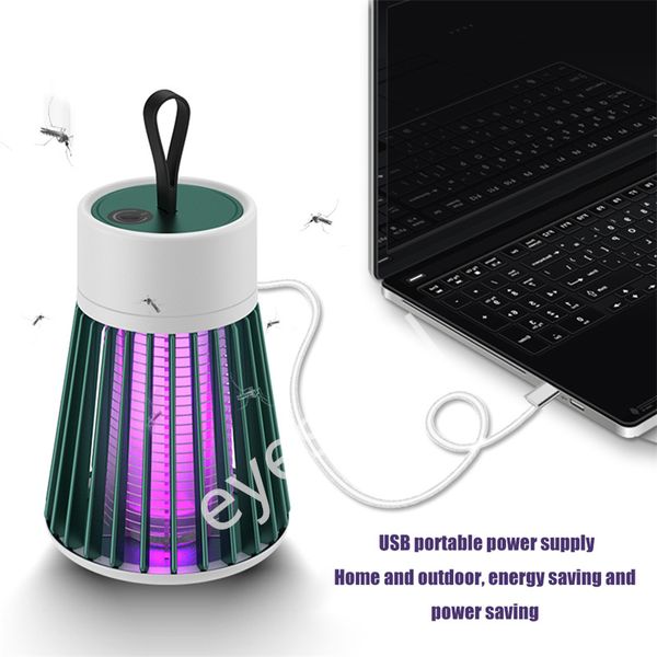 Mosquito Killer Lamp USB Заряженные москитные Репеллентные лампы Портативный открытый двор Pest Control Repellents