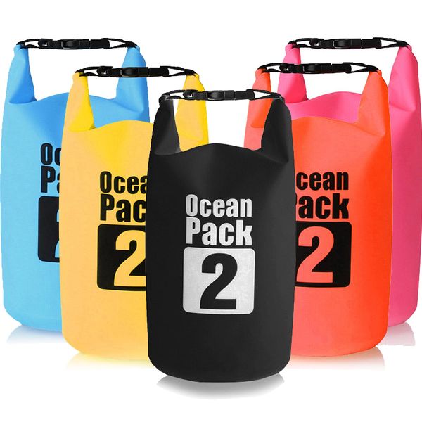 Аксессуары для бассейна 2L Водонепроницаемый водонепроницаемый сухой мешок для хранения пакета пакета для пакета.