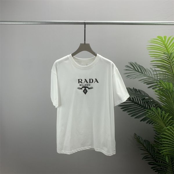 

spring new chest tassel casual neck t-shirt for men women loose 80% off factory wholesale, White;black