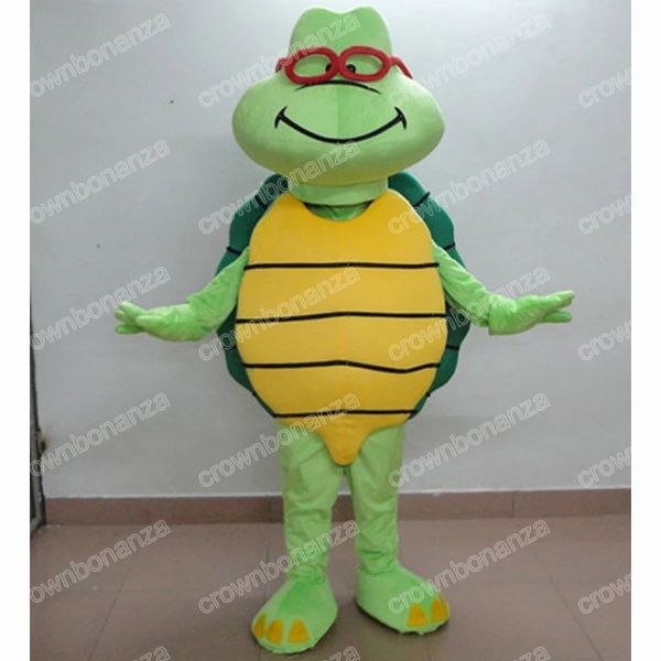 Halloween-Schildkröten-Maskottchen-Kostüme, hochwertiger Cartoon-Charakter-Outfit-Anzug, Weihnachts-Party-Outfit im Freien, Werbe-Werbebekleidung in Erwachsenengröße