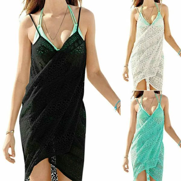 

bikini beach cover up lace wrap dress swimsuits tankini swimwear women's swimsuit swim skirt swim skirts, White;black