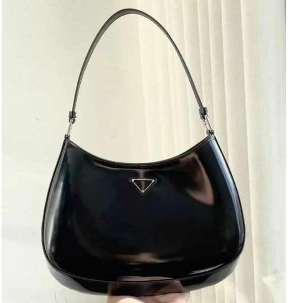 

2022 5a latest full leather bag designer handbag armpit single shoulder half moon bags tote bags for women